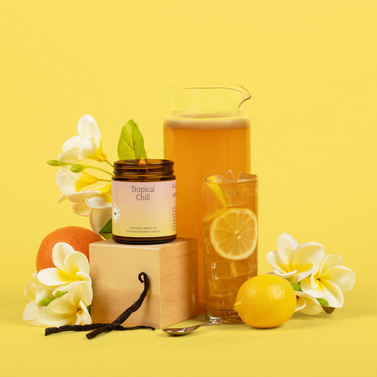 Fontana Candle Co Essential Oil Candle Tropical Chill by Healthlillie MADE SAFE