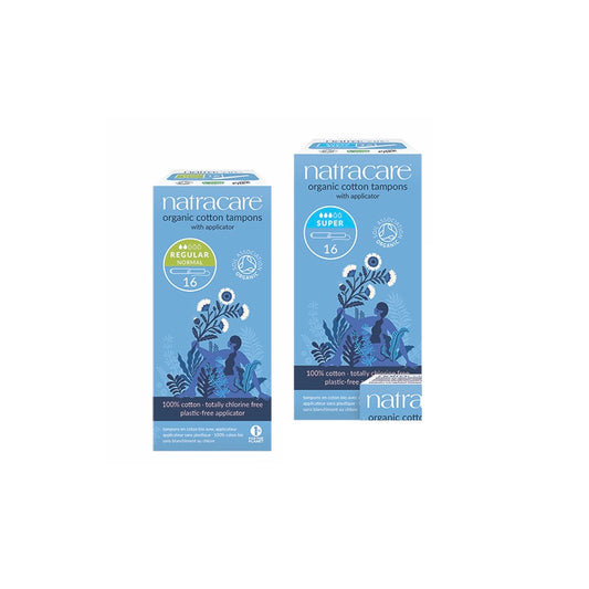 Natracare Organic Cotton Applicator Tampons MADE SAFE